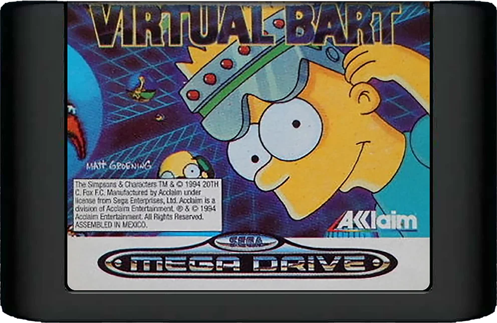 Mega Drive: Virtual Bart
