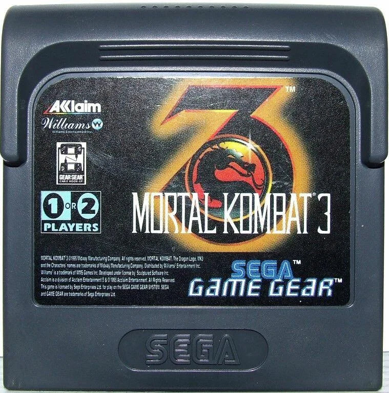 Game Gear: Mortal Kombat 3