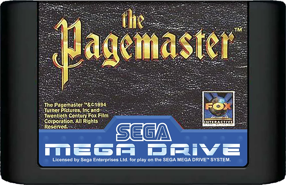 Mega Drive: The Pagemaster