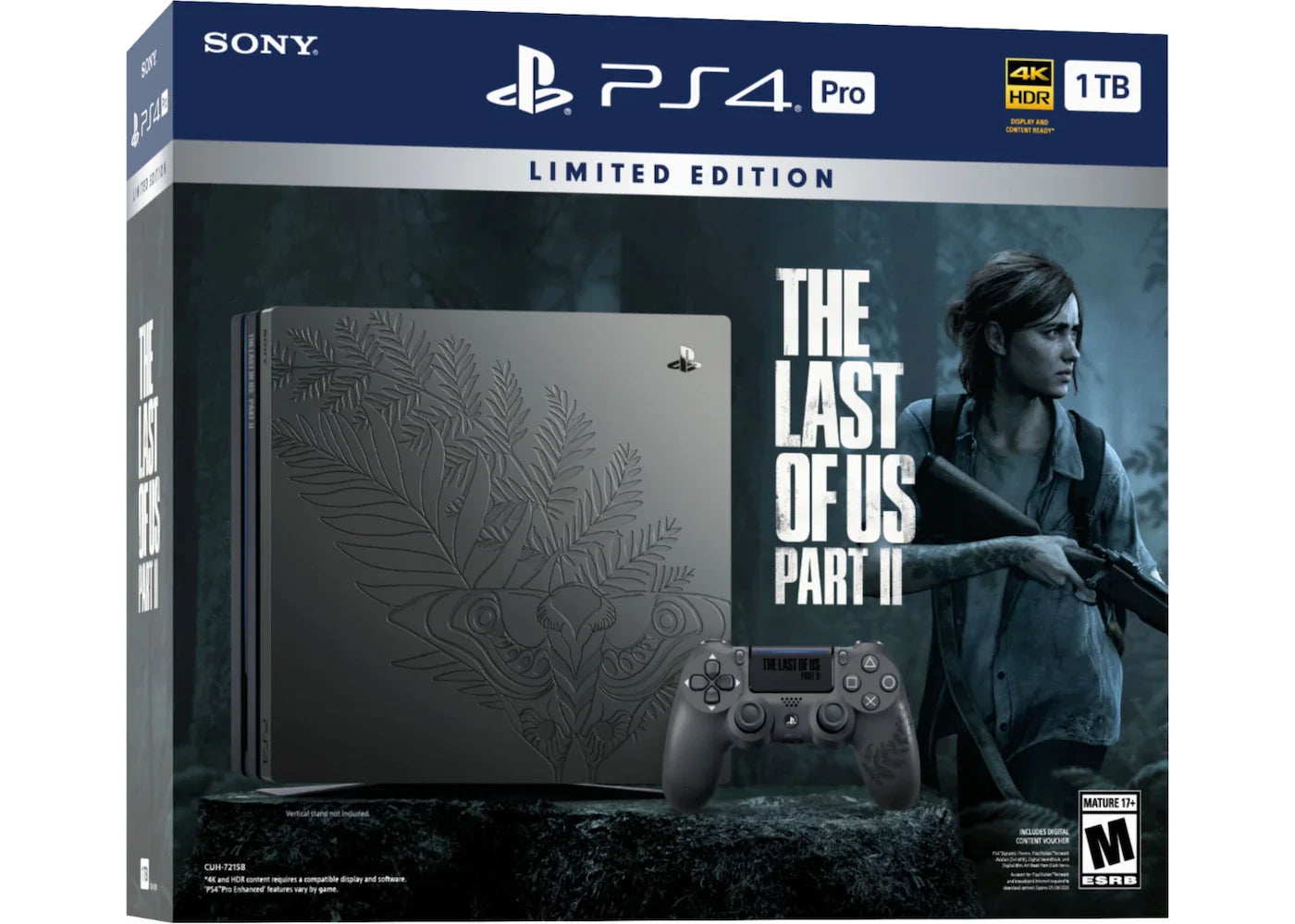 Playstation 4: Playstation 4 Pro 1TB The Last of Us Part II Console