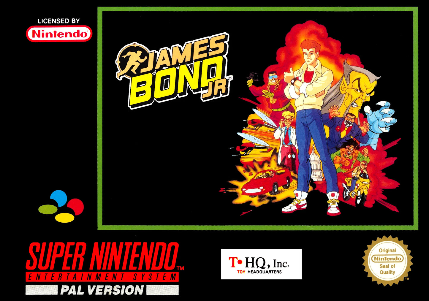 Super Nintendo: James Bond Jr