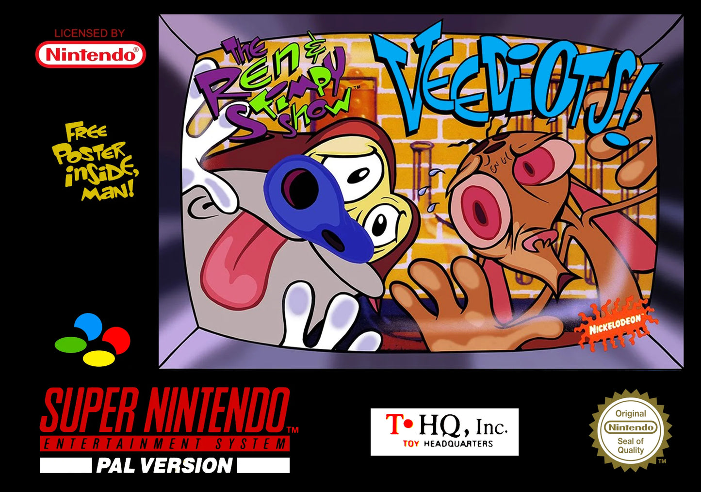 Super Nintendo: The Ren and Stimpy Show Veediots