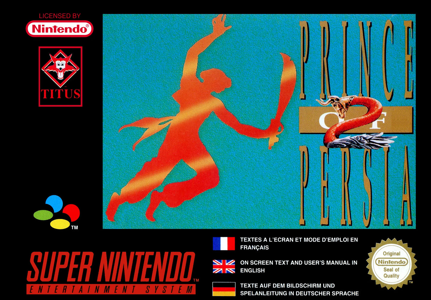 Super Nintendo: Prince of Persia 2