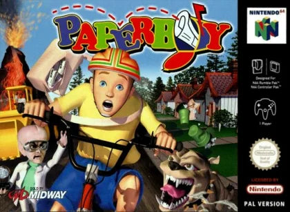 Nintendo 64: Paperboy