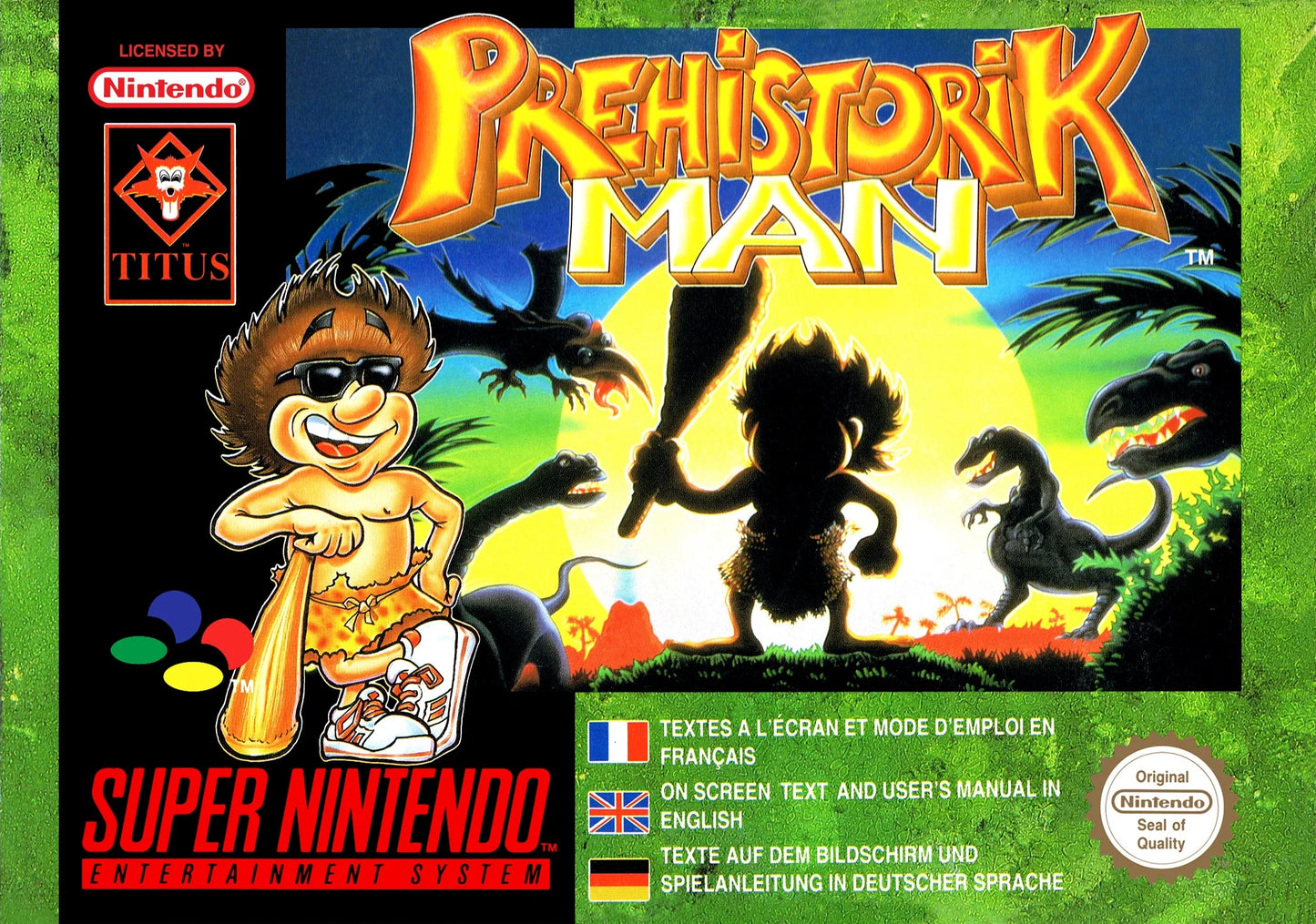 Super Nintendo: Prehistorik Man