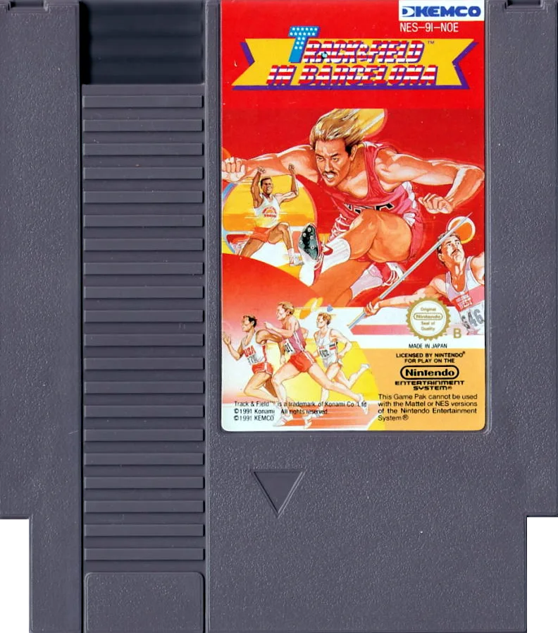 NES: Track and Field In Barcelona