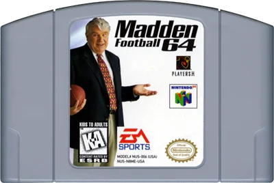 Nintendo 64: Madden Football 64