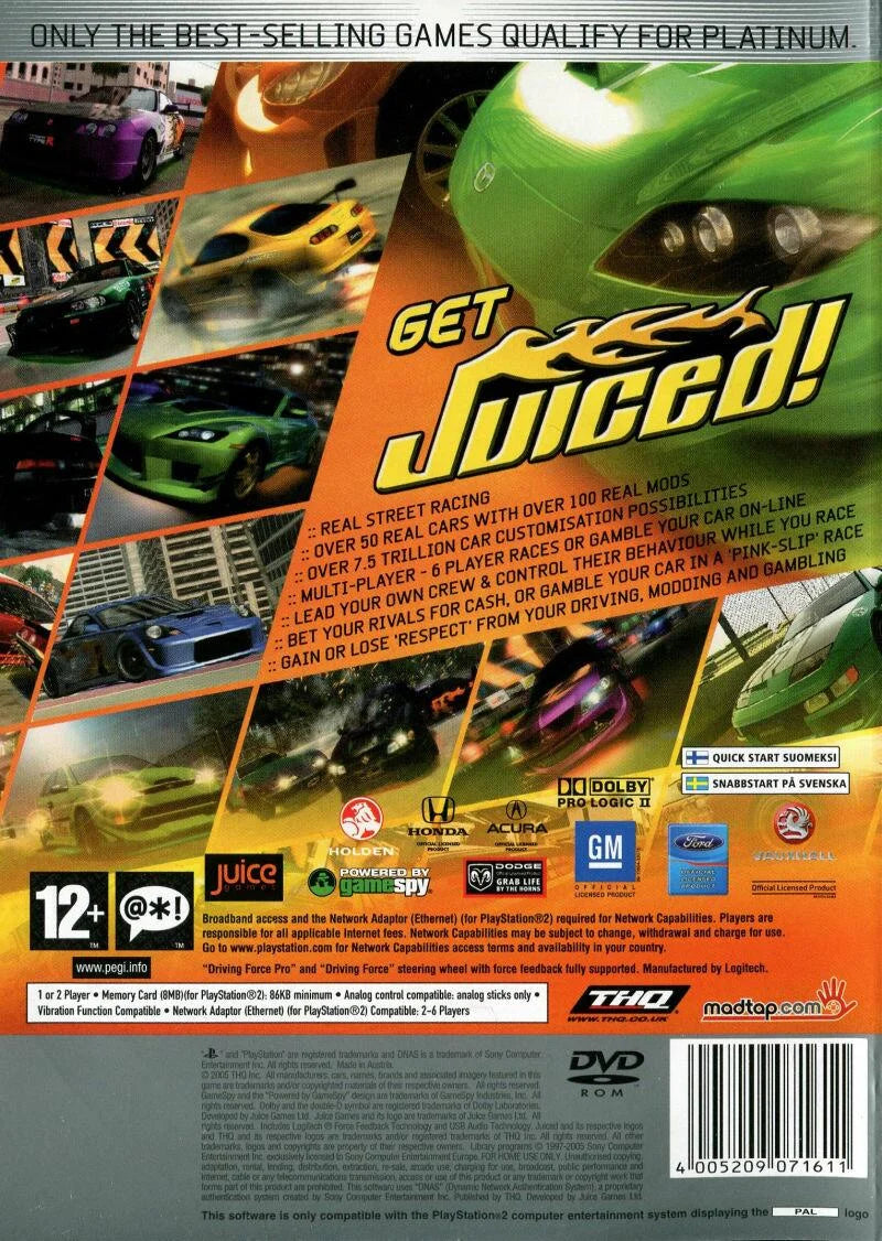 Playstation 2: Juiced