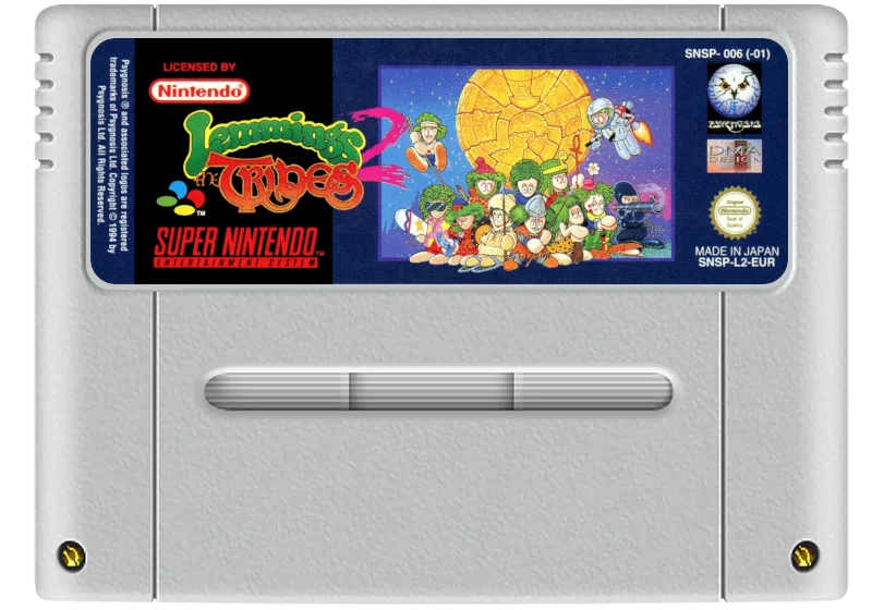 Super Nintendo: Lemmings 2 The Tribes