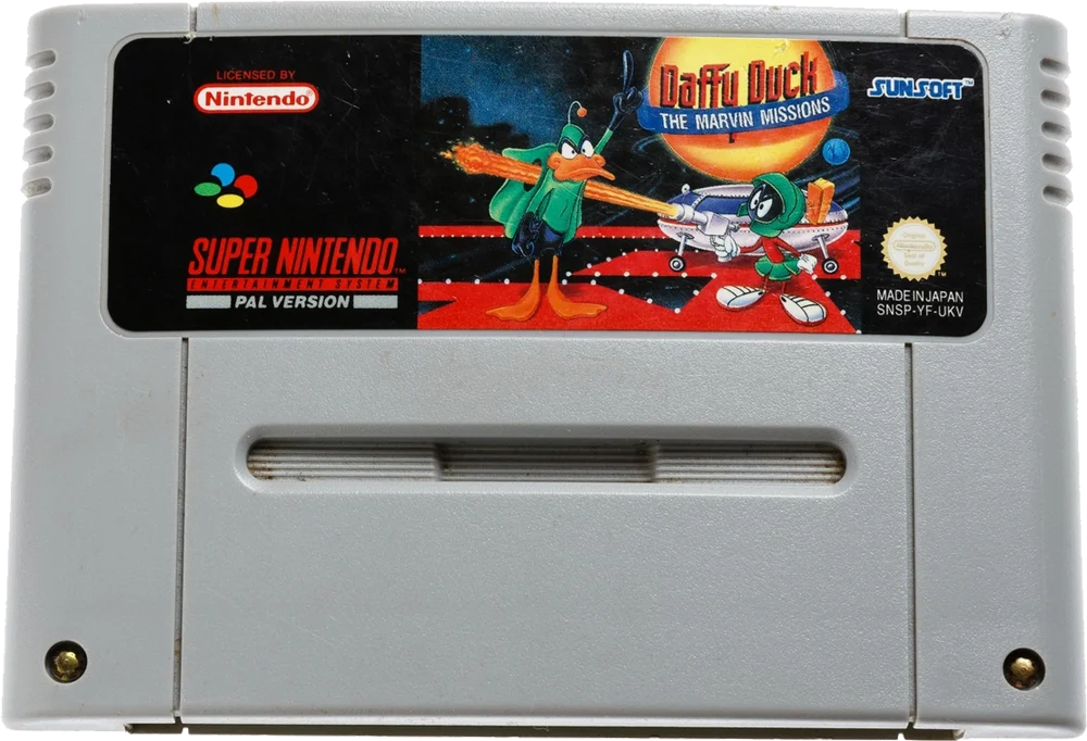 Super Nintendo: Daffy Duck Marvin Missions