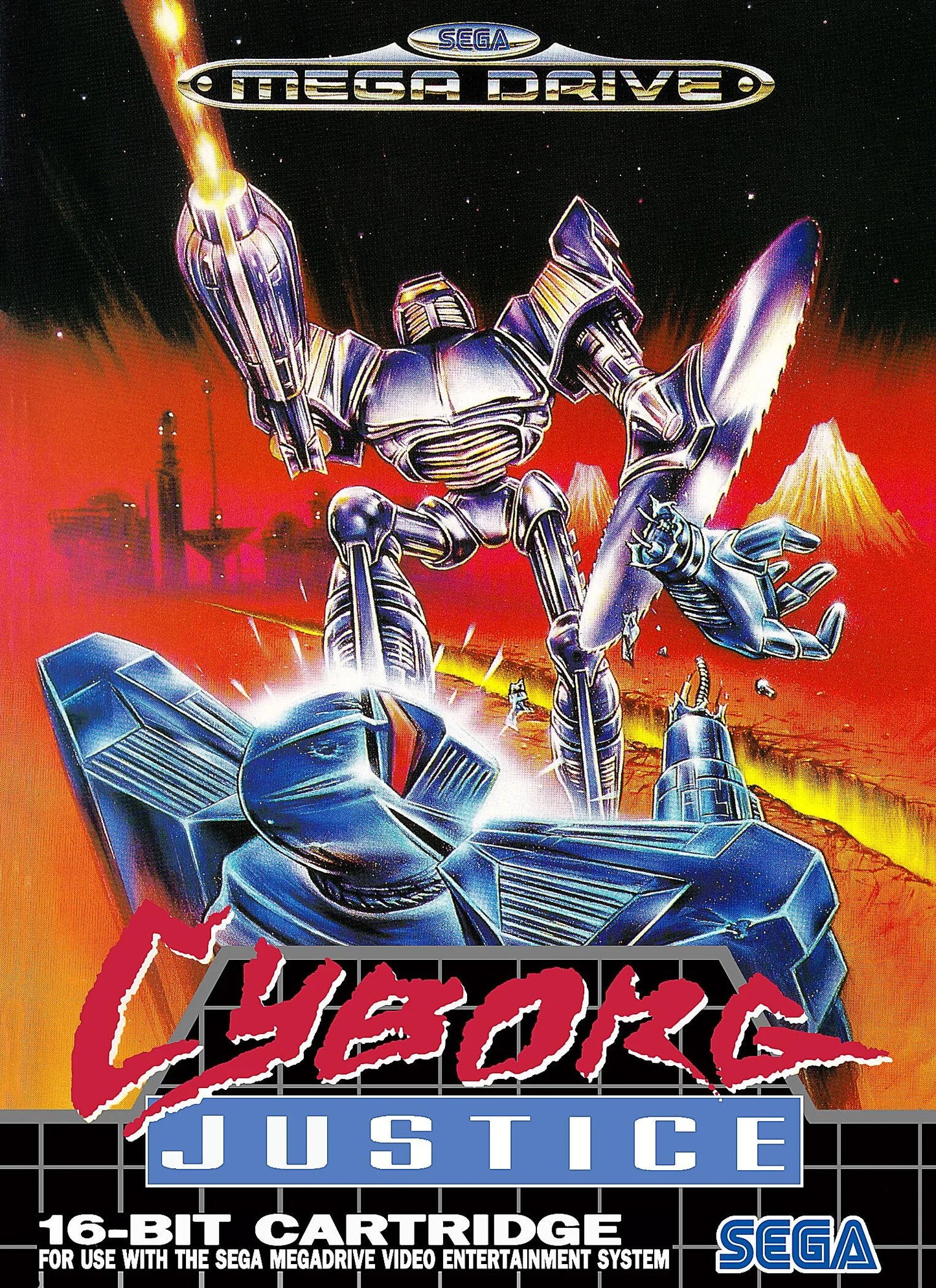 Mega Drive: Cyborg Justice