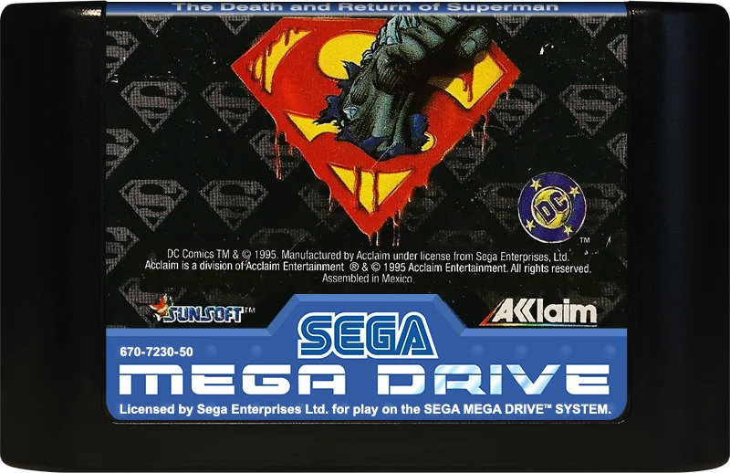 Mega Drive: The Death and Return of Superman