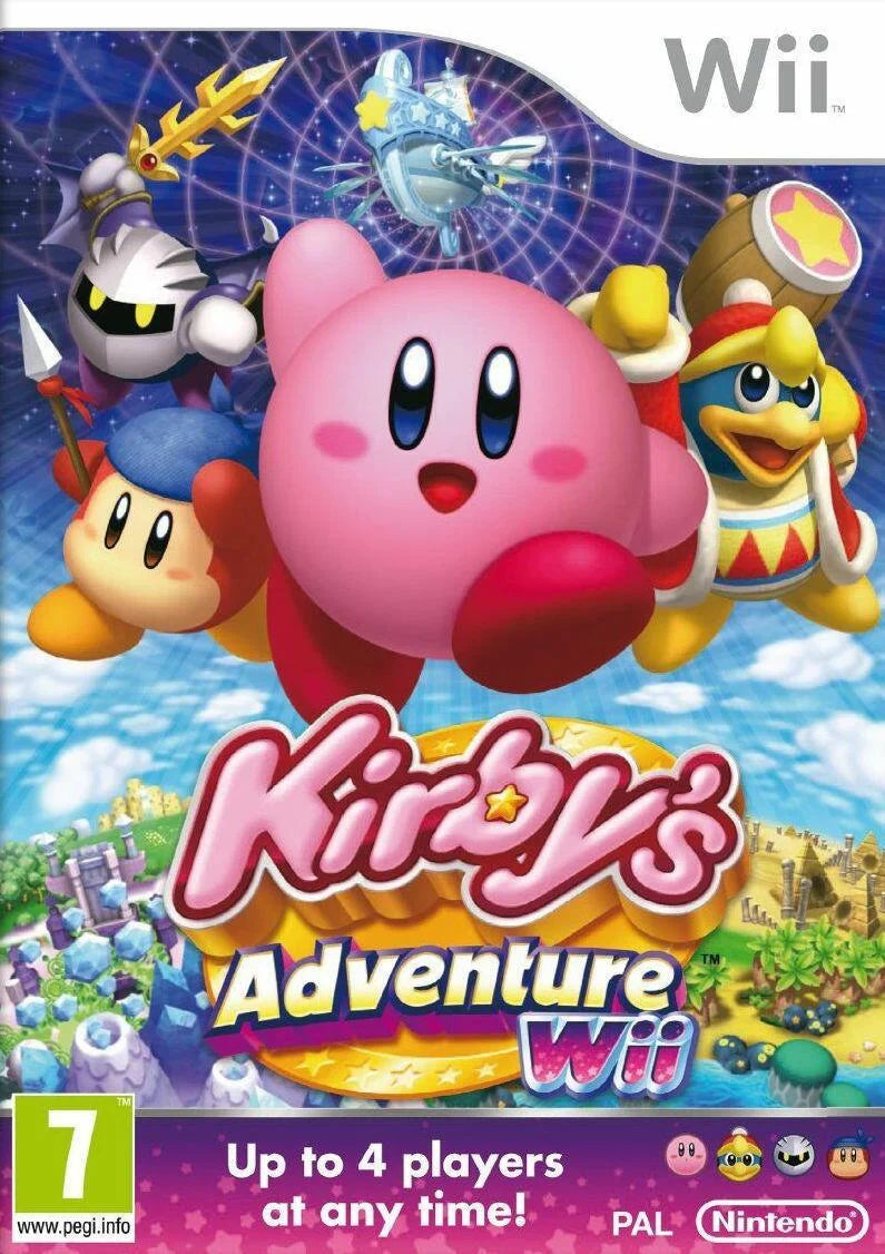 Nintendo Wii: Kirby's Adventure Wii