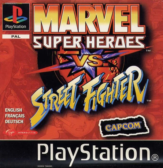 Playstation: Marvel Super Heroes vs. Street Fighter