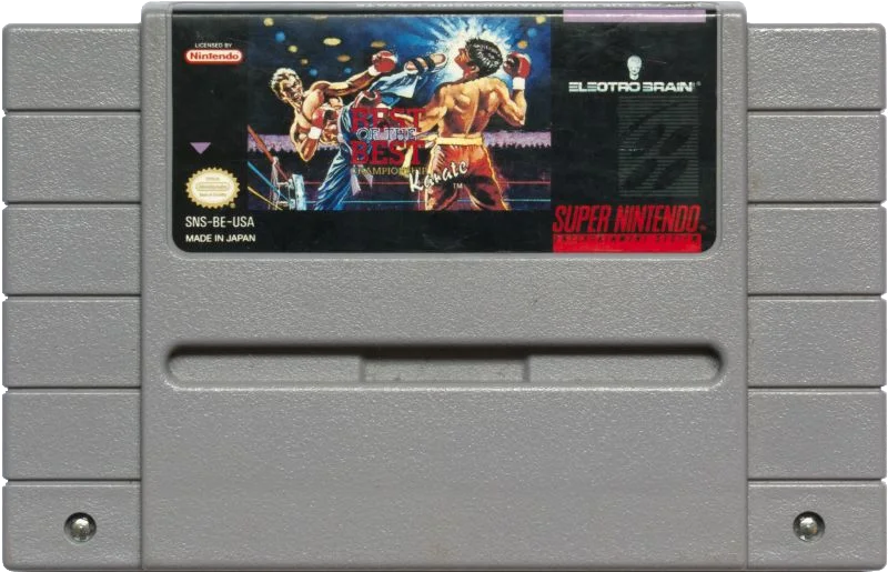 Super Nintendo: Best of the Best Championship Karate