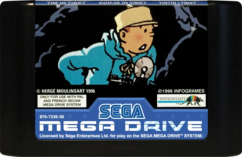 Mega Drive: Tintin in Tibet