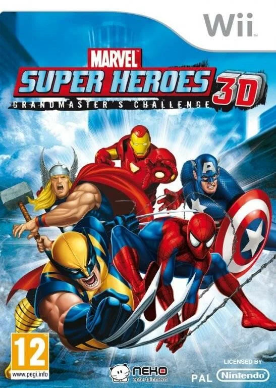 Nintendo Wii: Marvel Super Heroes 3D: Grandmaster's Challenge