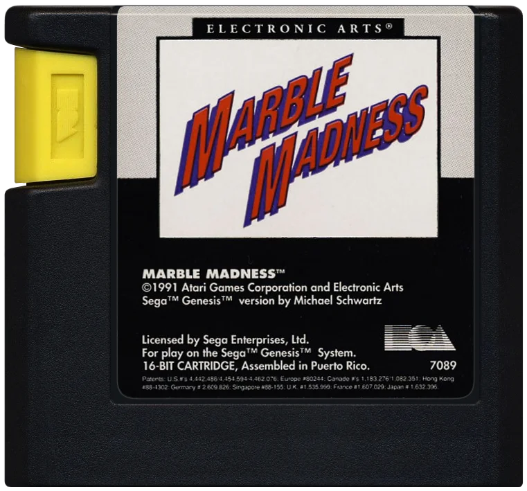 Mega Drive: Marble Madness