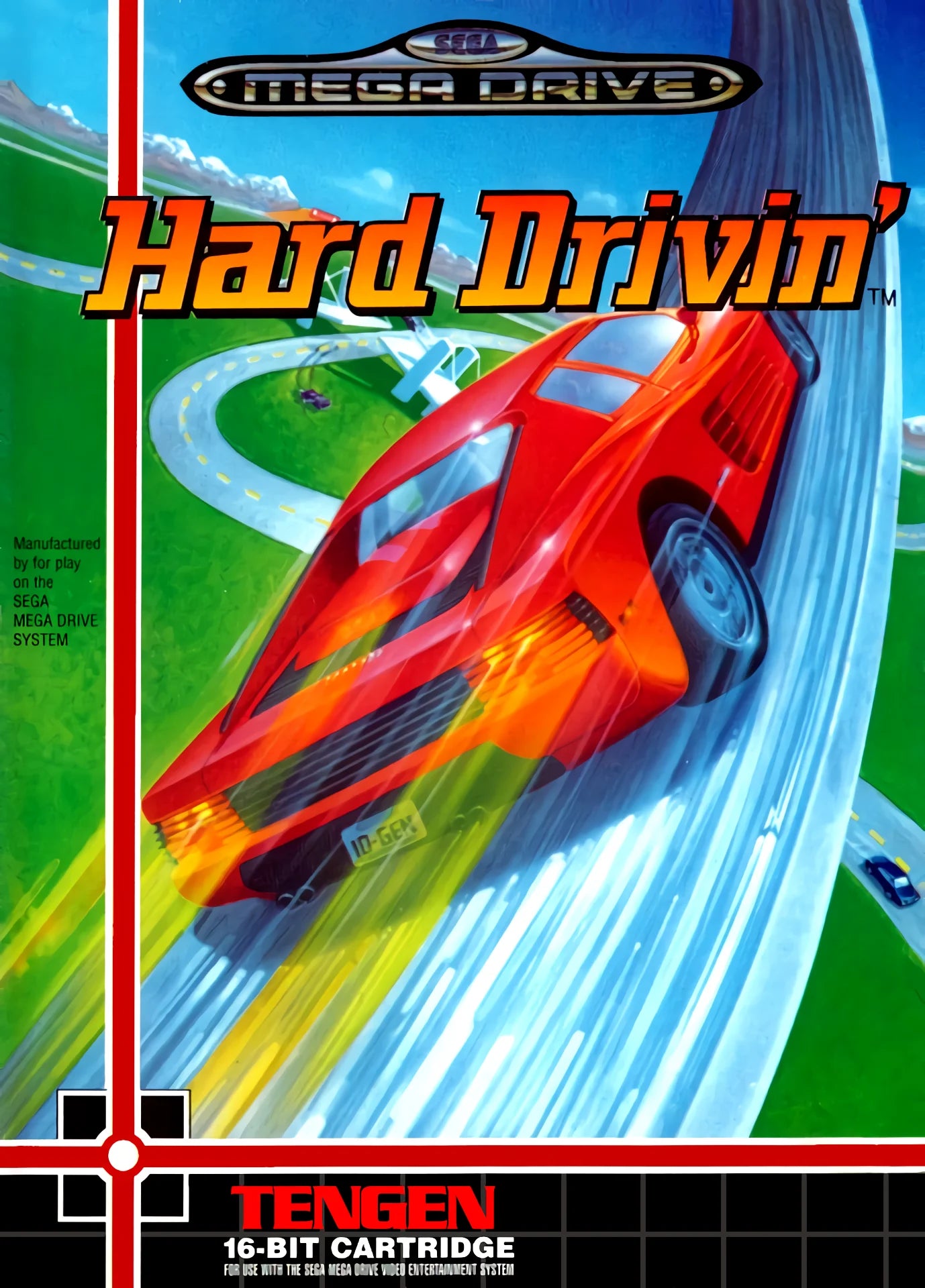Mega Drive: Hard Drivin'