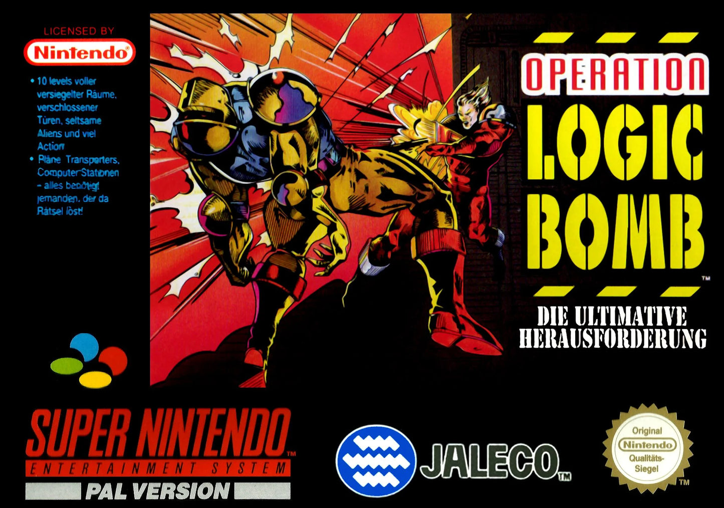Super Nintendo: Operation Logic Bomb