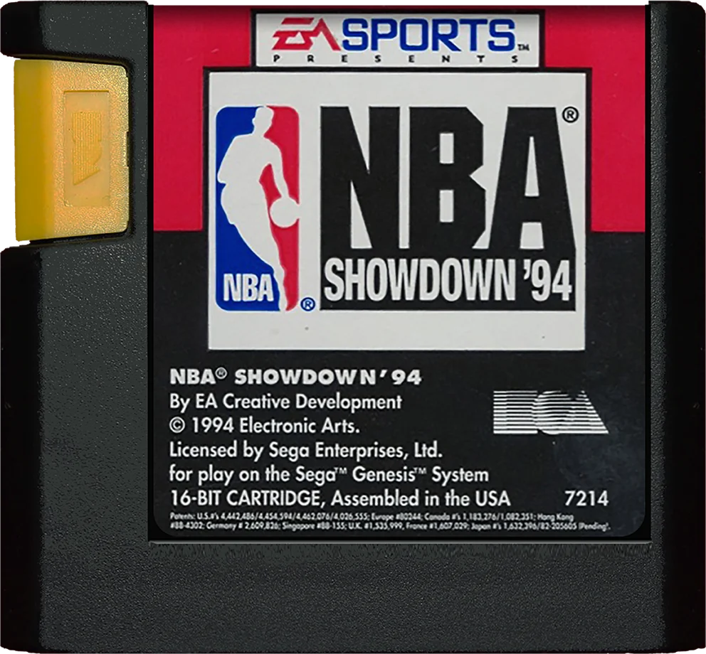 Mega Drive: NBA Showdown 94