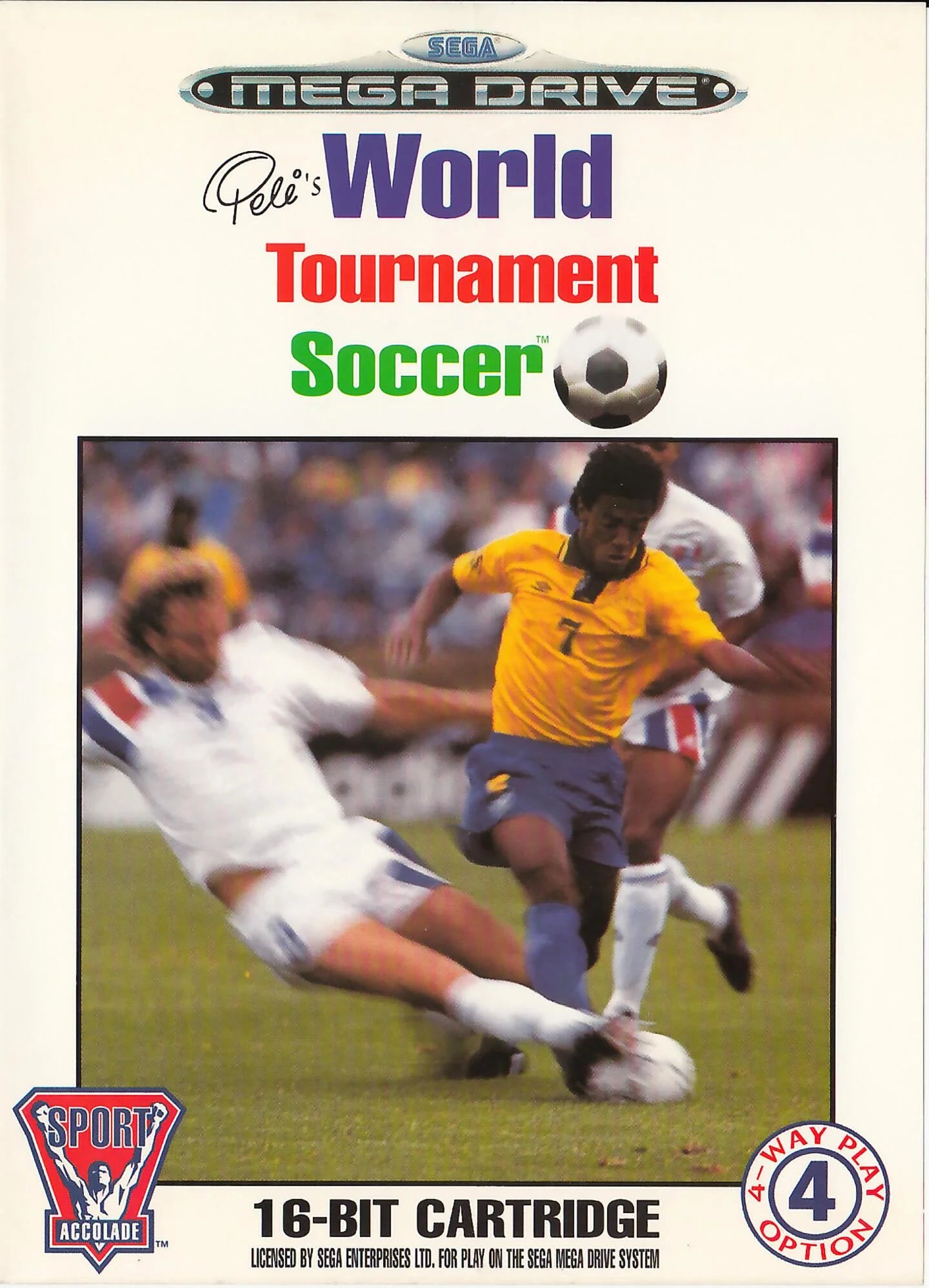 Mega Drive: Pele World Tournament Soccer
