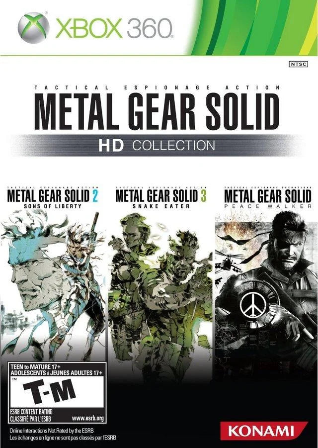 Xbox 360: Metal Gear Solid HD Collection