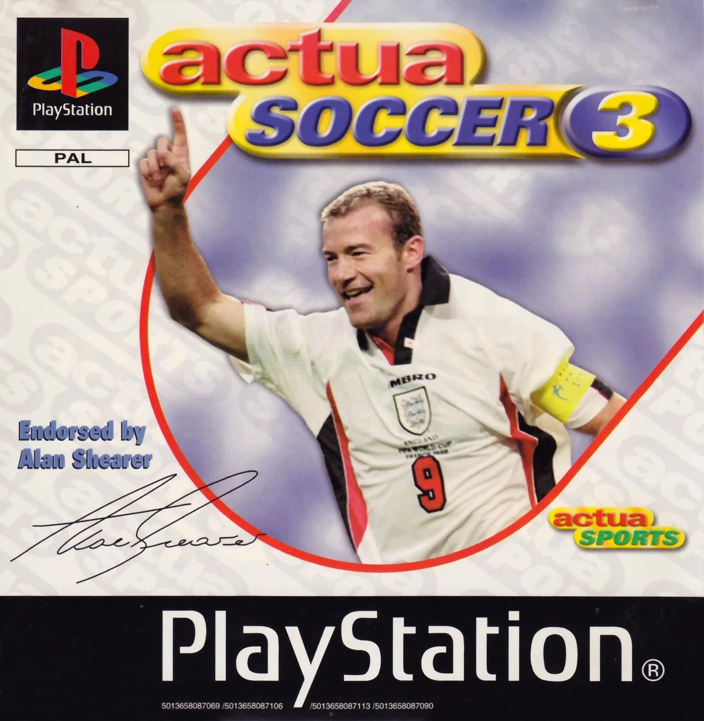 Playstation: Actua Soccer 3