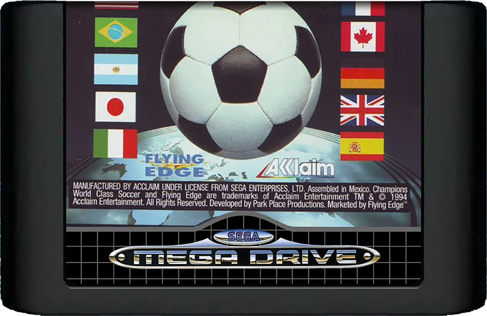 Mega Drive: Champions World Class Soccer Endorsed by Ryan Giggs