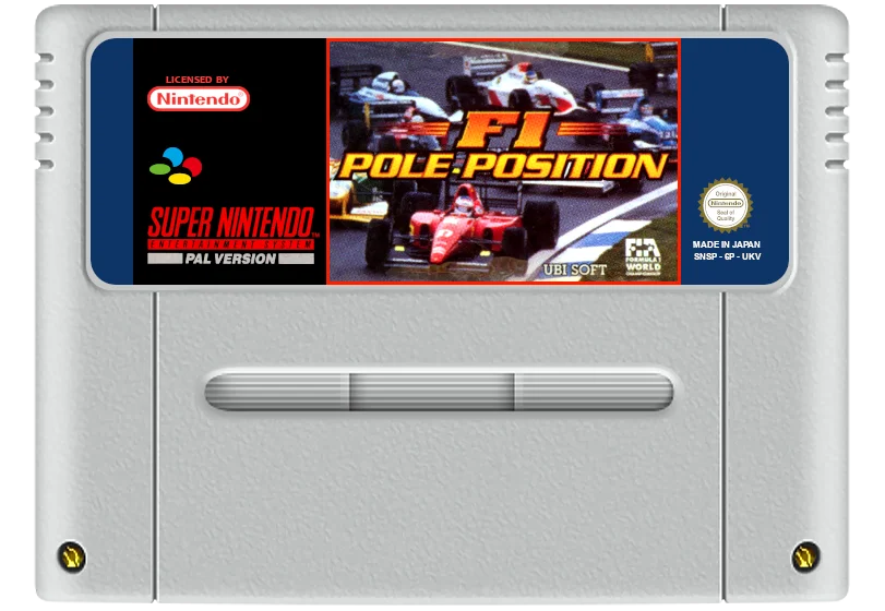 Super Nintendo: F1 Pole Position
