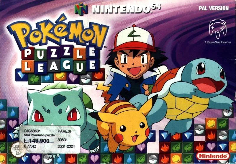Nintendo 64: Pokemon Puzzle League