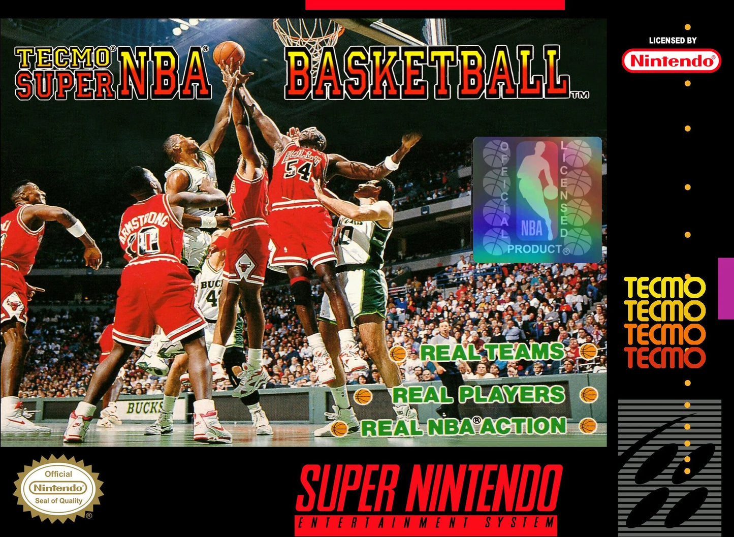 Super Nintendo: Tecmo Super NBA Basketball
