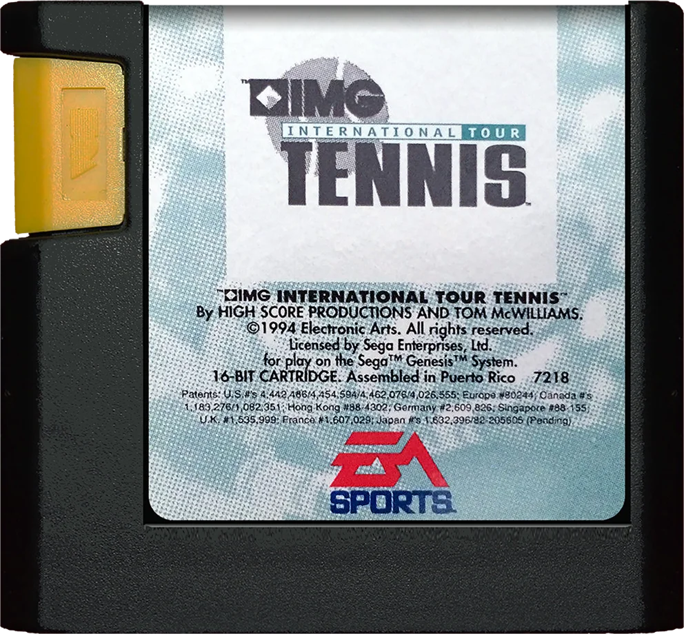 Mega Drive: IMG International Tour Tennis