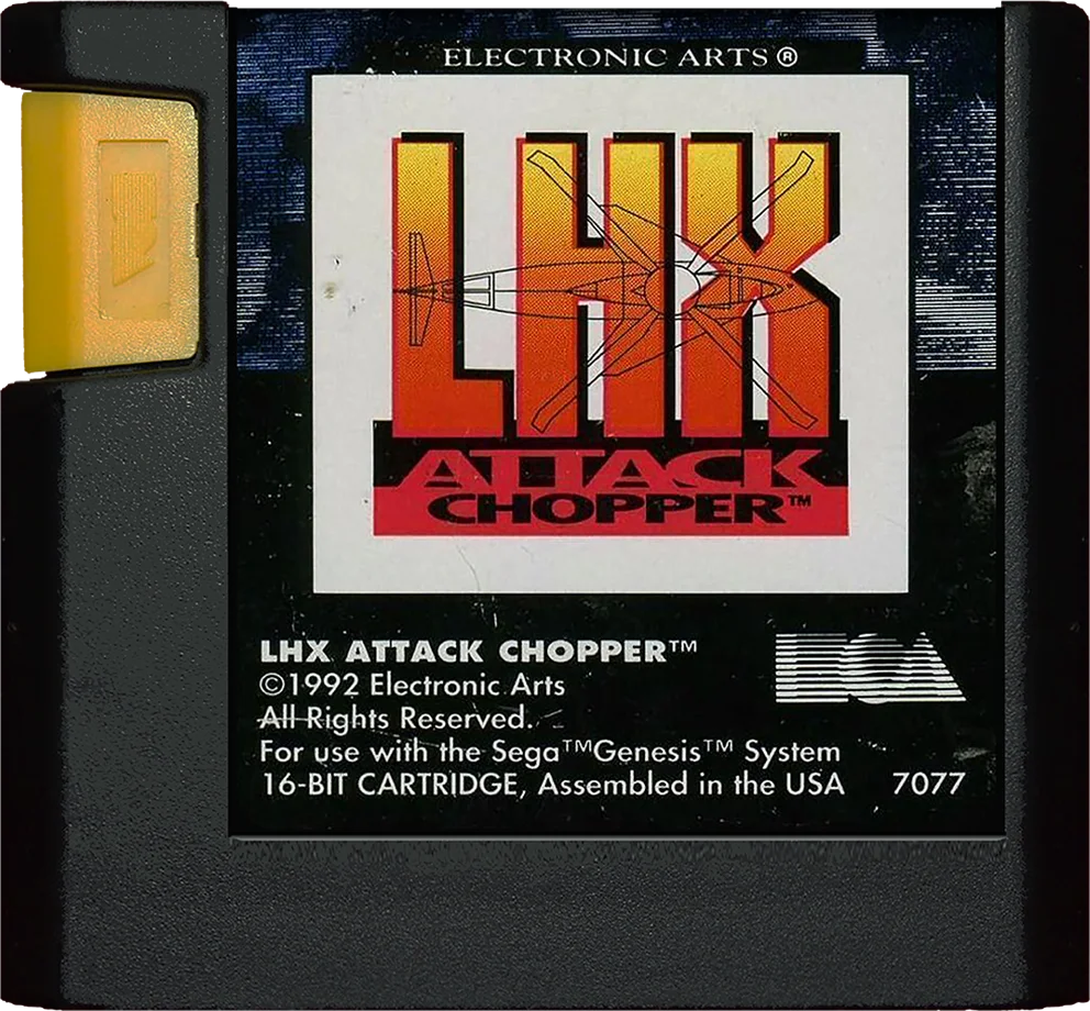 Mega Drive: LHX Attack Chopper