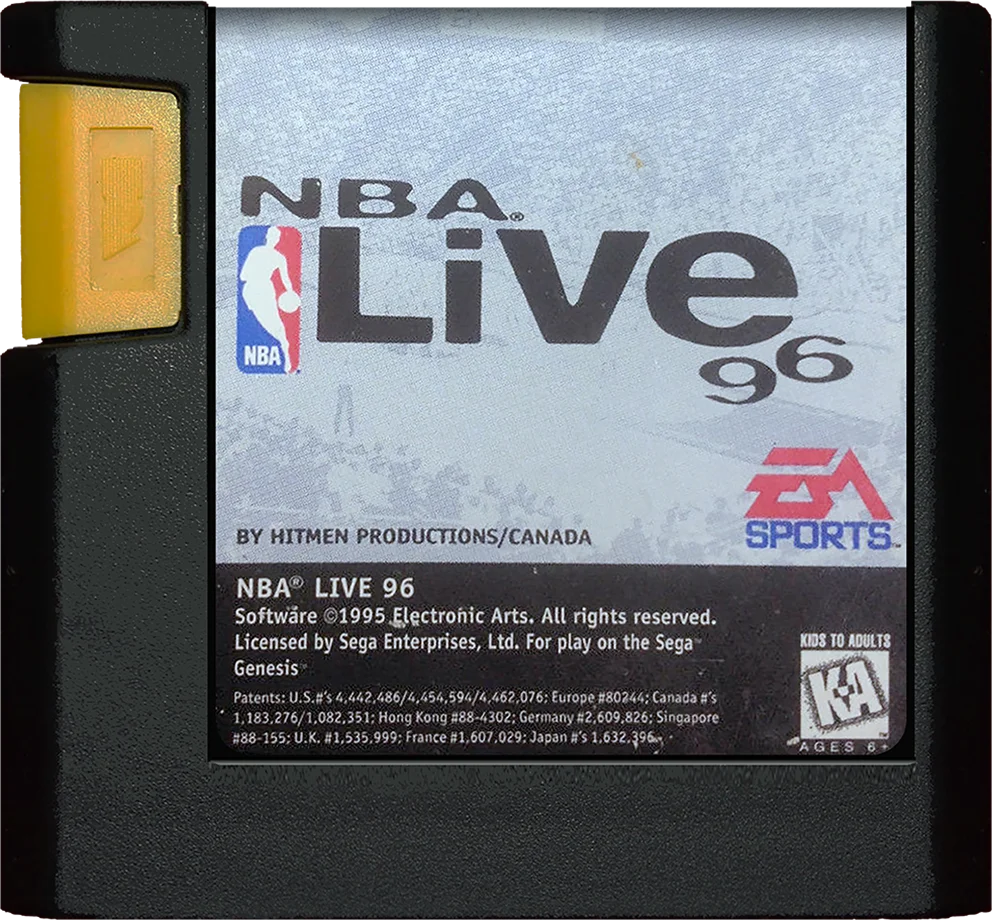 Mega Drive: NBA Live 96