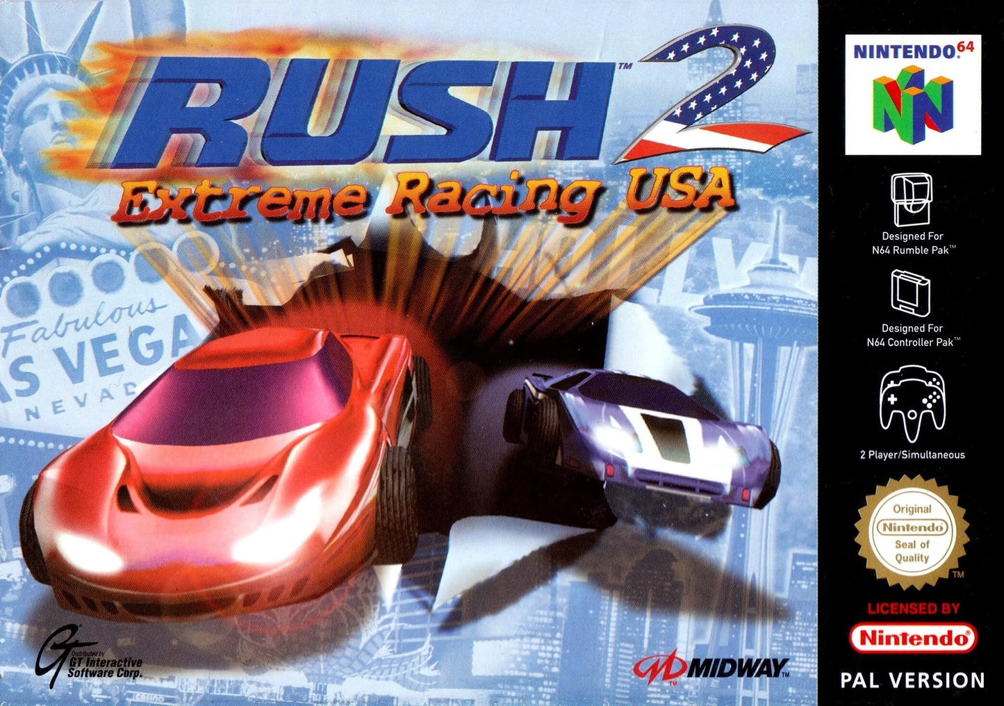 Nintendo 64: Rush 2