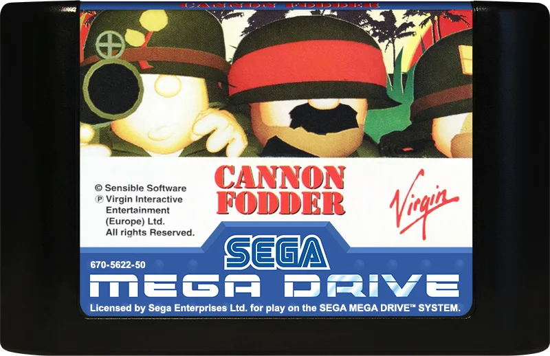 Mega Drive: Cannon Fodder