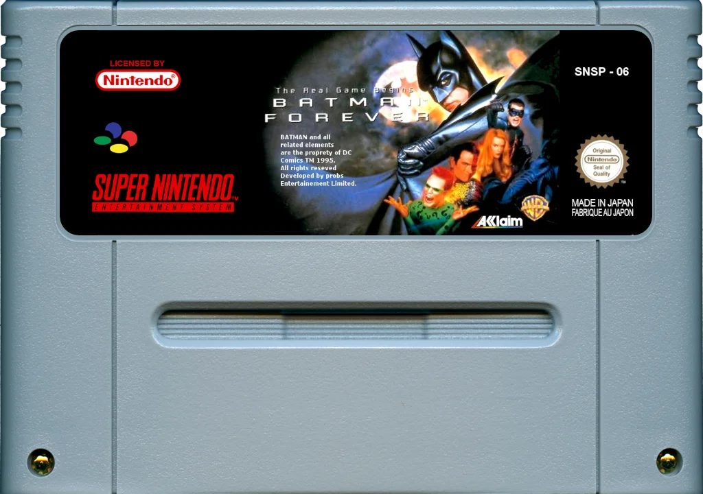 Super Nintendo: Batman Forever