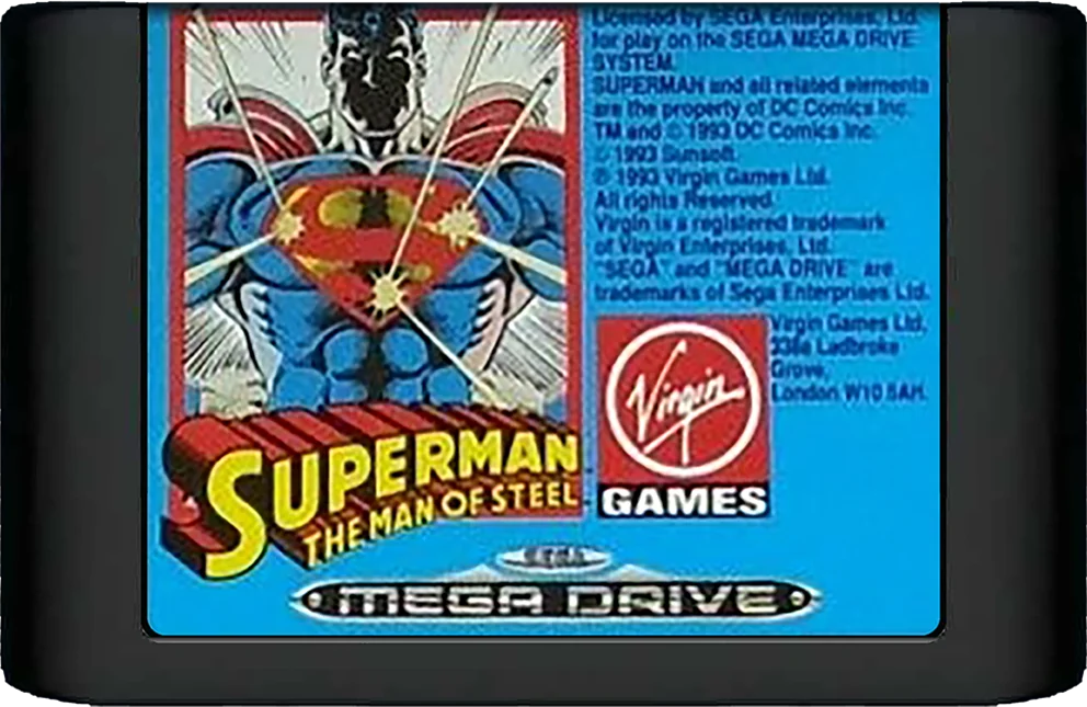 Mega Drive: Superman The Man Of Steel