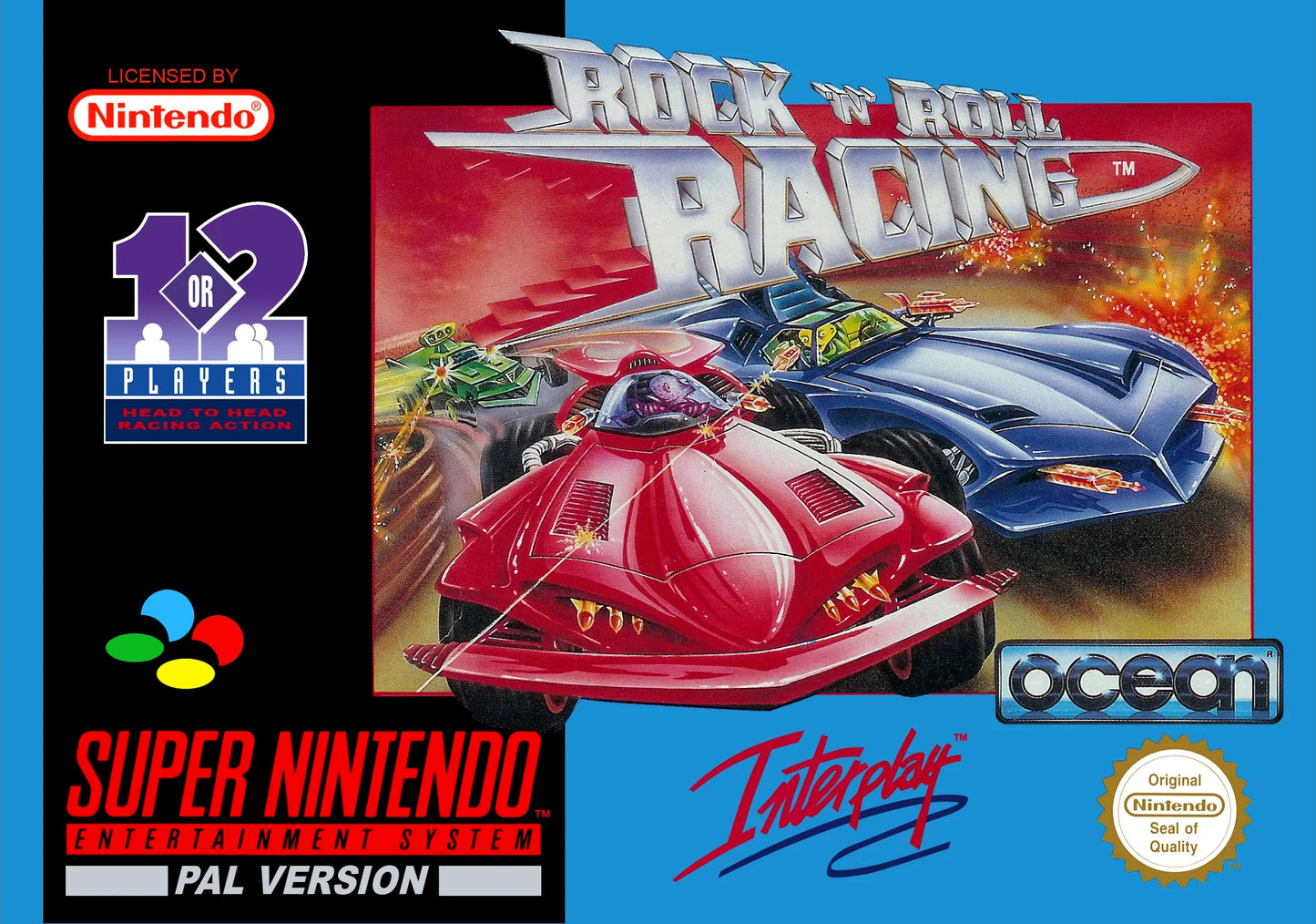 Super Nintendo: Rock n' Roll Racing