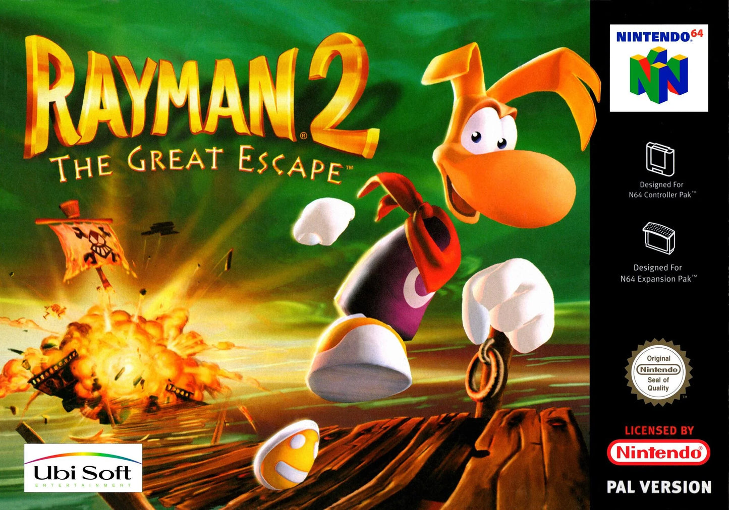Nintendo 64: Rayman 2 The Great Escape