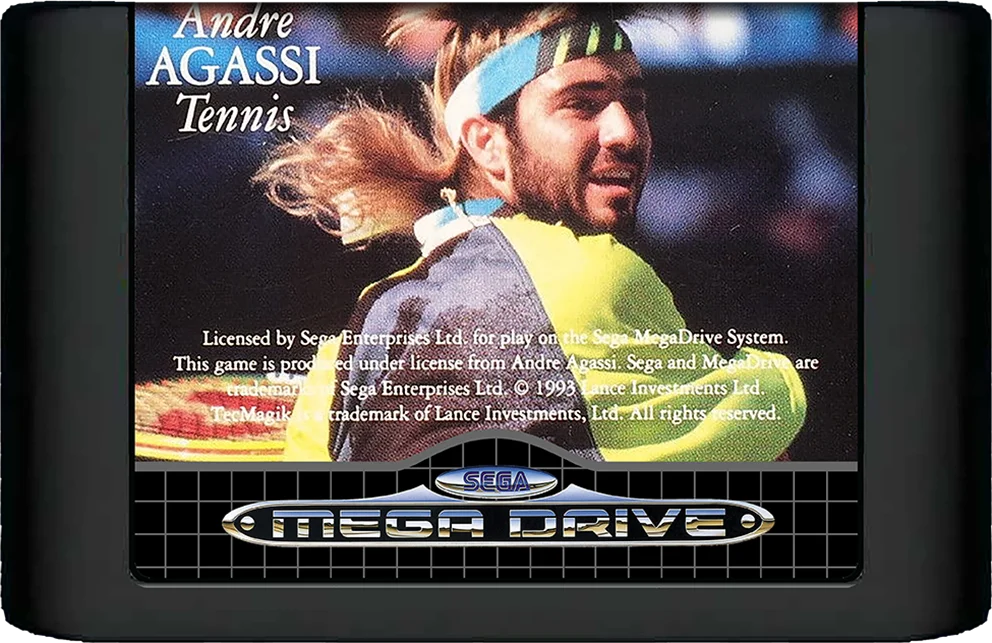 Mega Drive: Andre Agassi Tennis