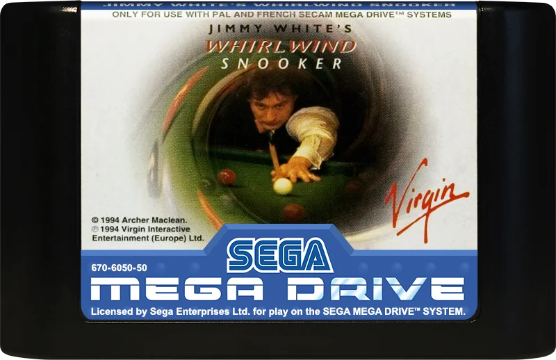 Mega Drive: Jimmy White's 'Whirlwind' Snooker