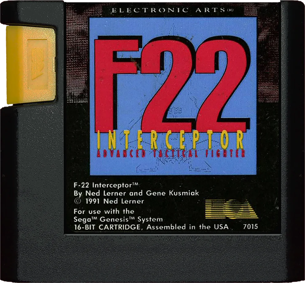 Mega Drive: F-22 Interceptor