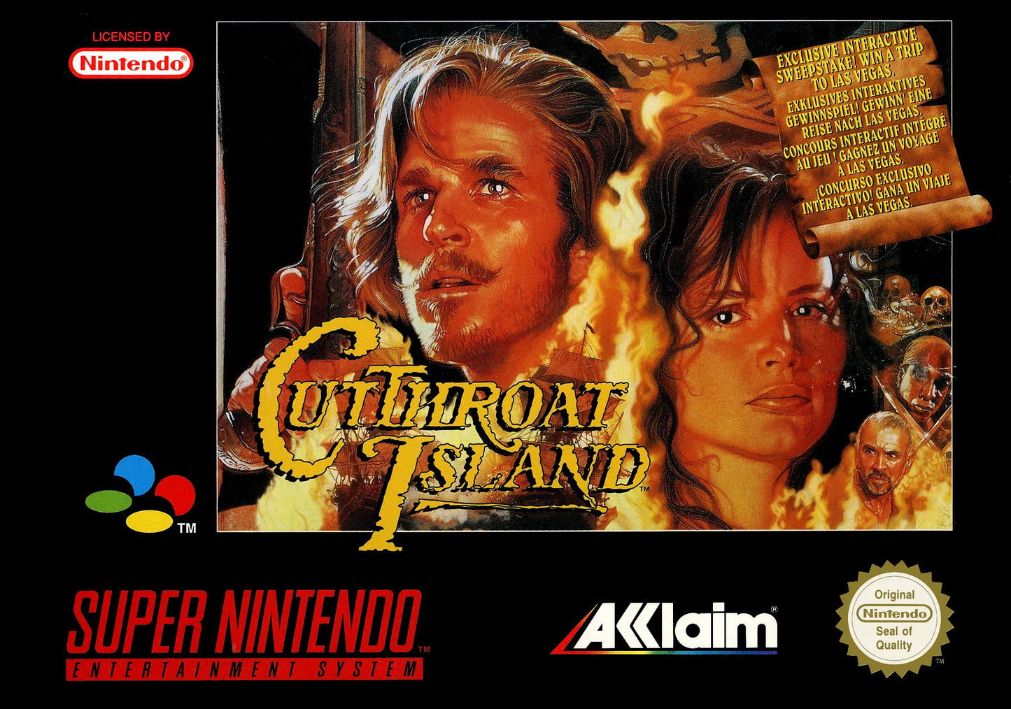 Super Nintendo: Cutthroat Island