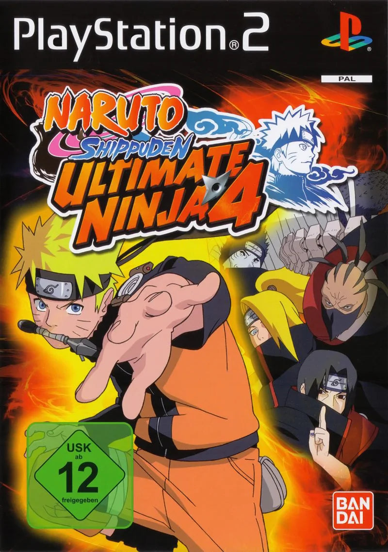 Playstation 2: Naruto Shippuden: Ultimate Ninja 4