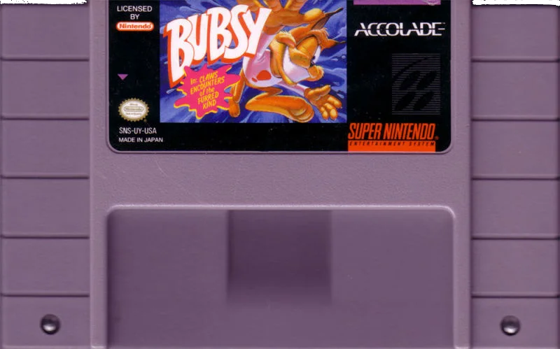 Super Nintendo: Bubsy