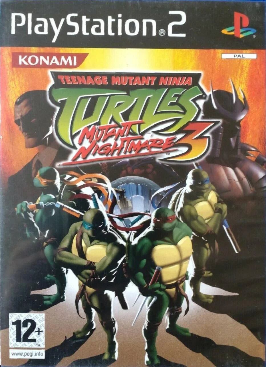 Playstation 2: Teenage Mutant Ninja Turtles 3 Mutant Nightmare