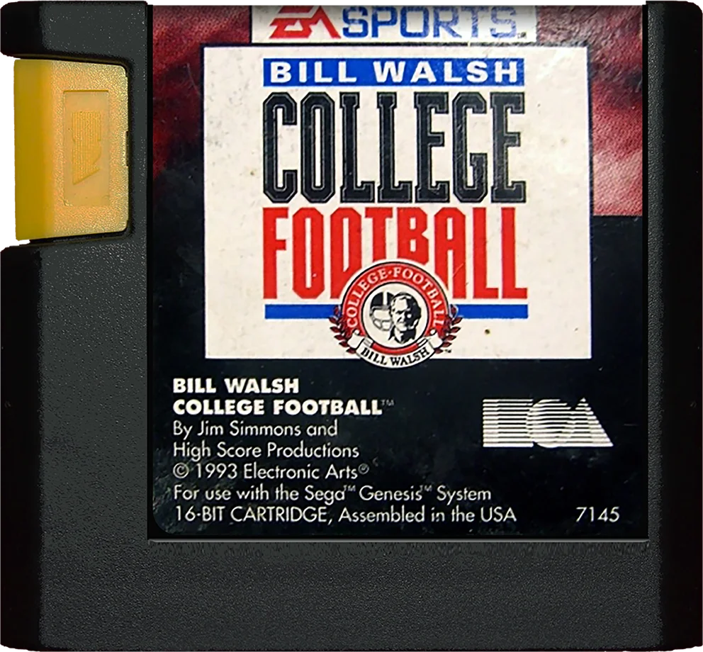 Mega Drive: Bill Walsh College Football