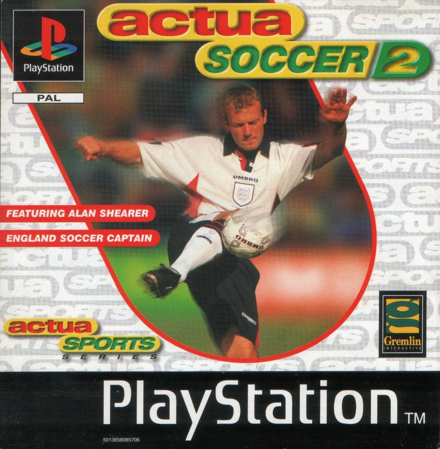 Playstation: Actua Soccer 2